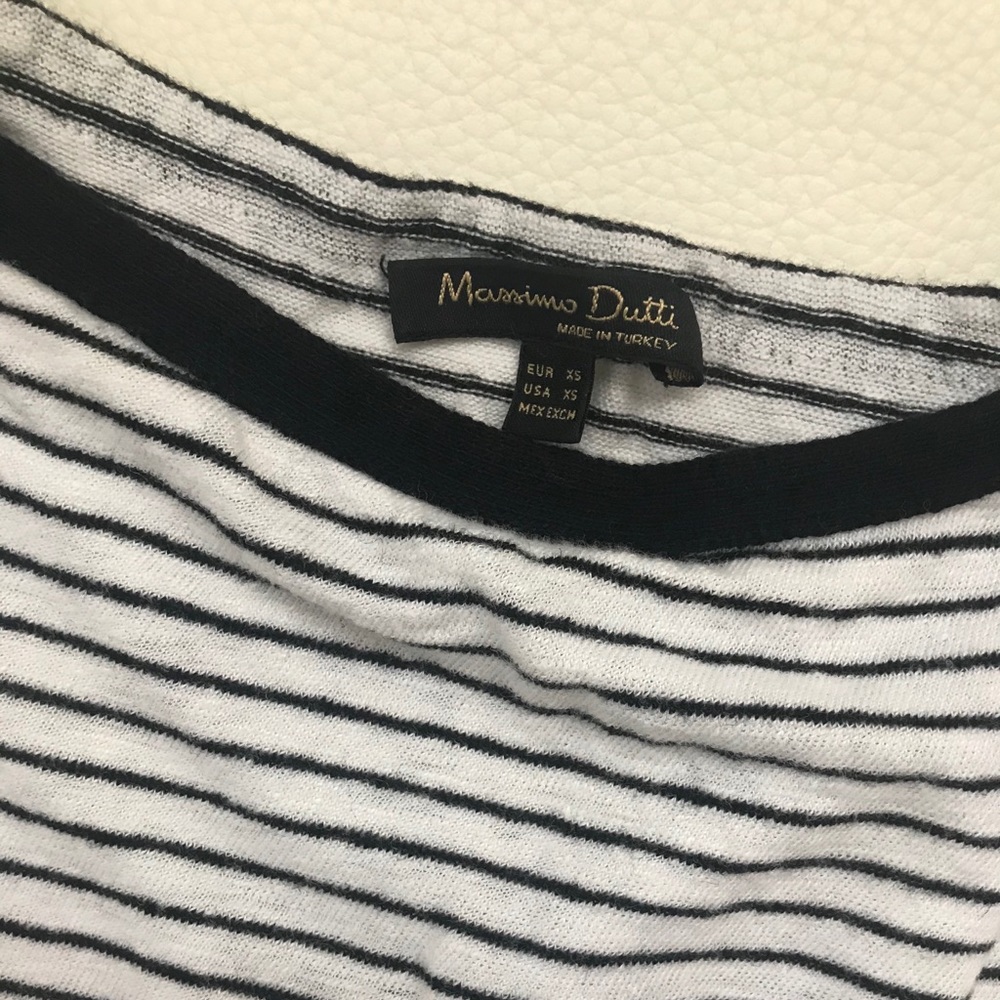 Massimo Dutti linen light sweater XS